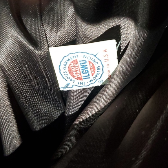 VINTAGE TISSAVEL OF FRANCE BROWN VEGAN FAUX FUR SHORT COAT FRENCH FRANCE MOBWIFR - Picture 7 of 11